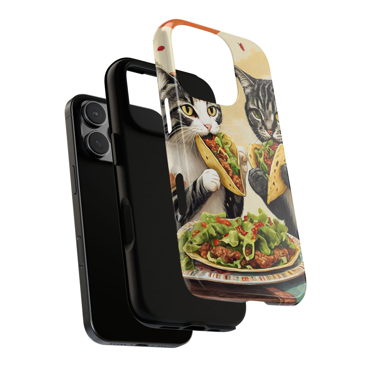 Funny Taco Cat Tough Phone Case - Studio 653