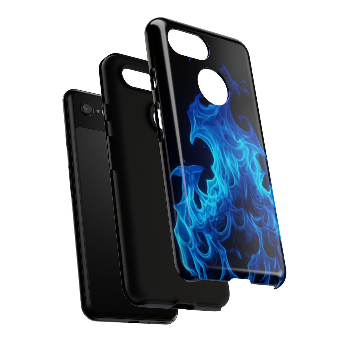 Blue Flames Tough  Phone Case - Studio 653