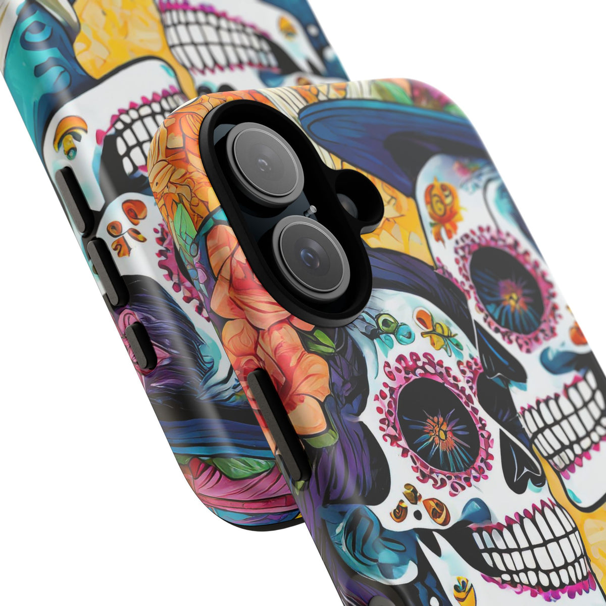 Loving Sugar Skull Couple Tough Phone Case - Studio 653
