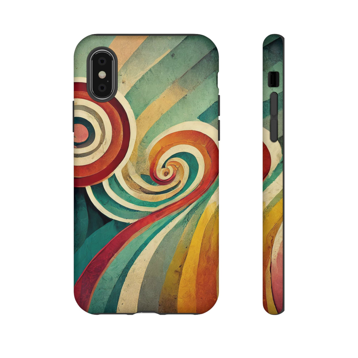 Colorful Swirl Tough Phone Case - Studio 653