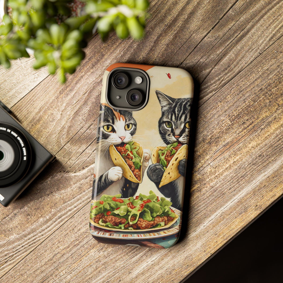 Funny Taco Cat Tough Phone Case - Studio 653