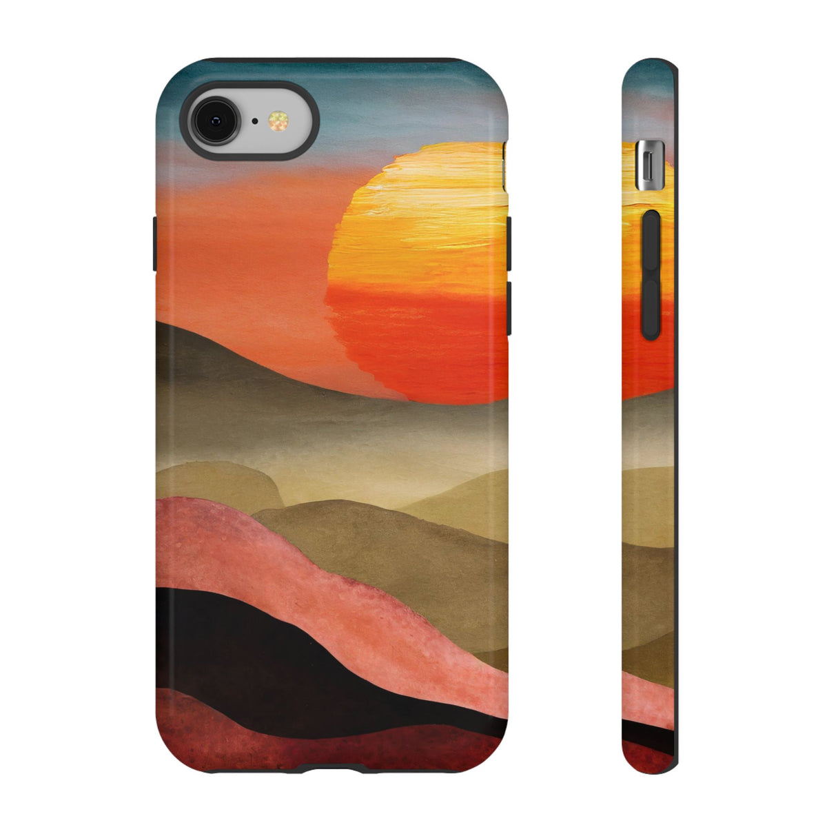 Artistic Sunset Tough Phone Case