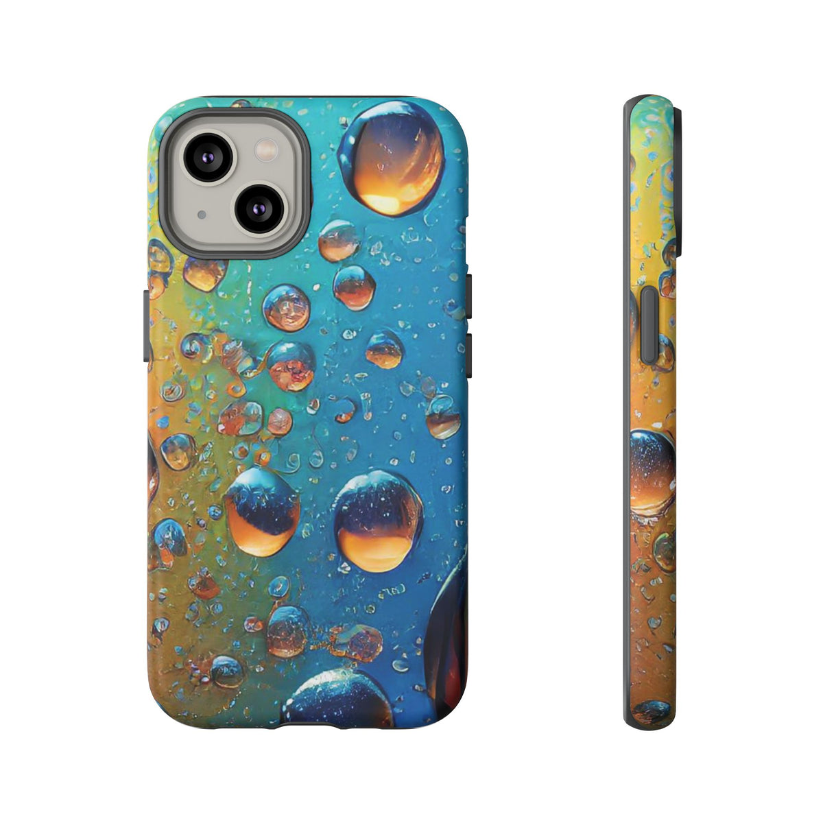Colorful Water Droplets Tough Phone Case - Studio 653