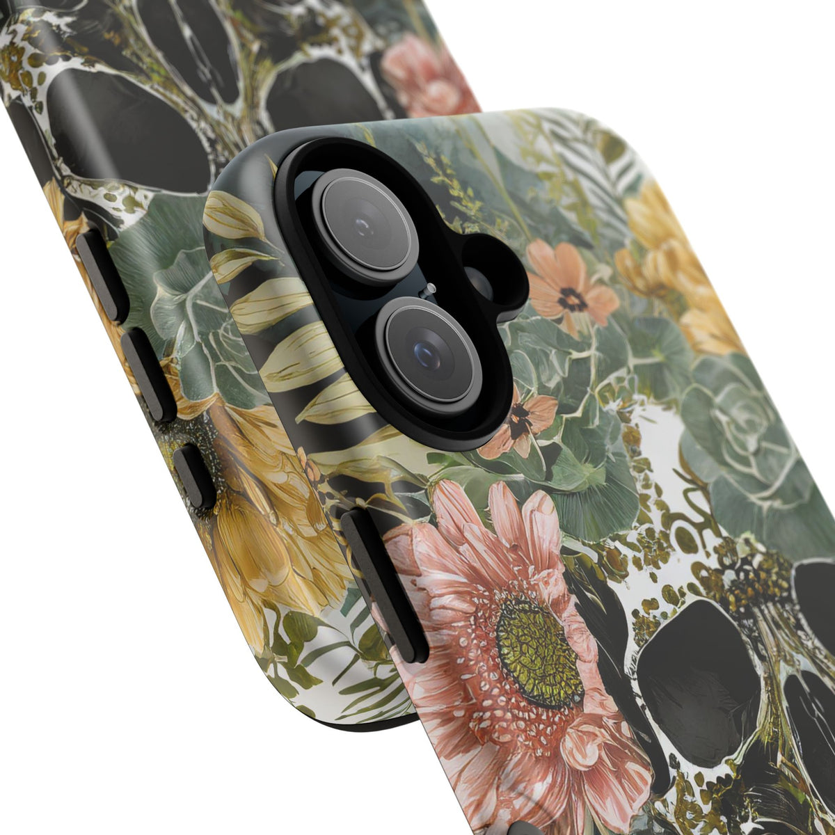 Floral Skull Tough Phone Case - Studio 653