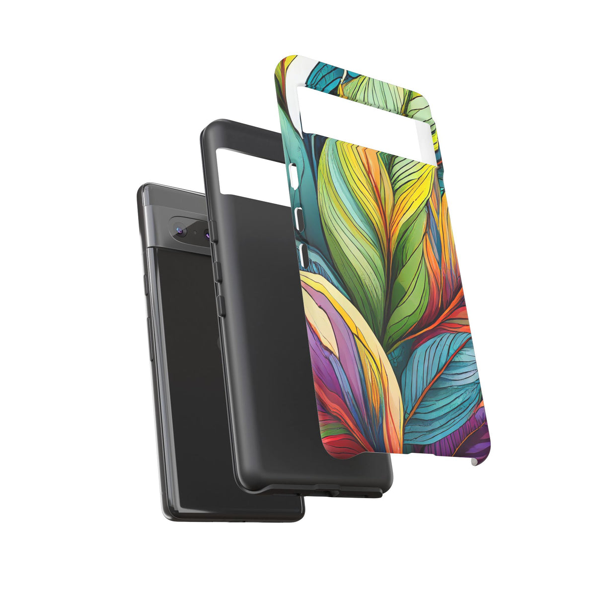 Vibrant Tropical Leaf Tough Phone Case - Studio 653