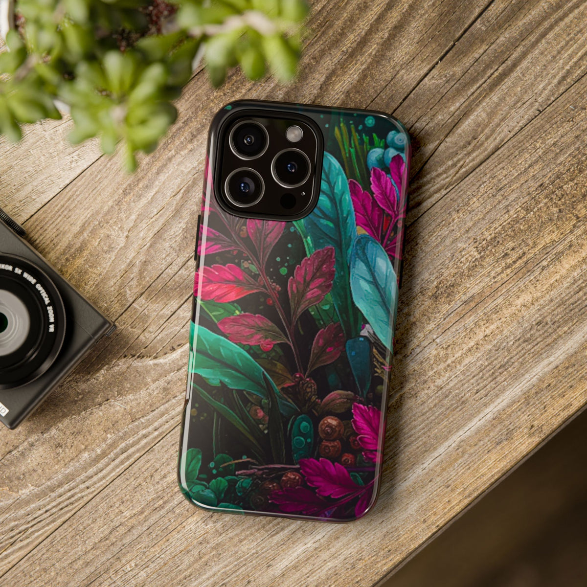 Vibrant Floral Tough Phone Case - Studio 653