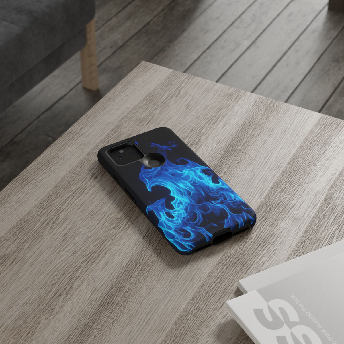 Blue Flames Tough  Phone Case - Studio 653
