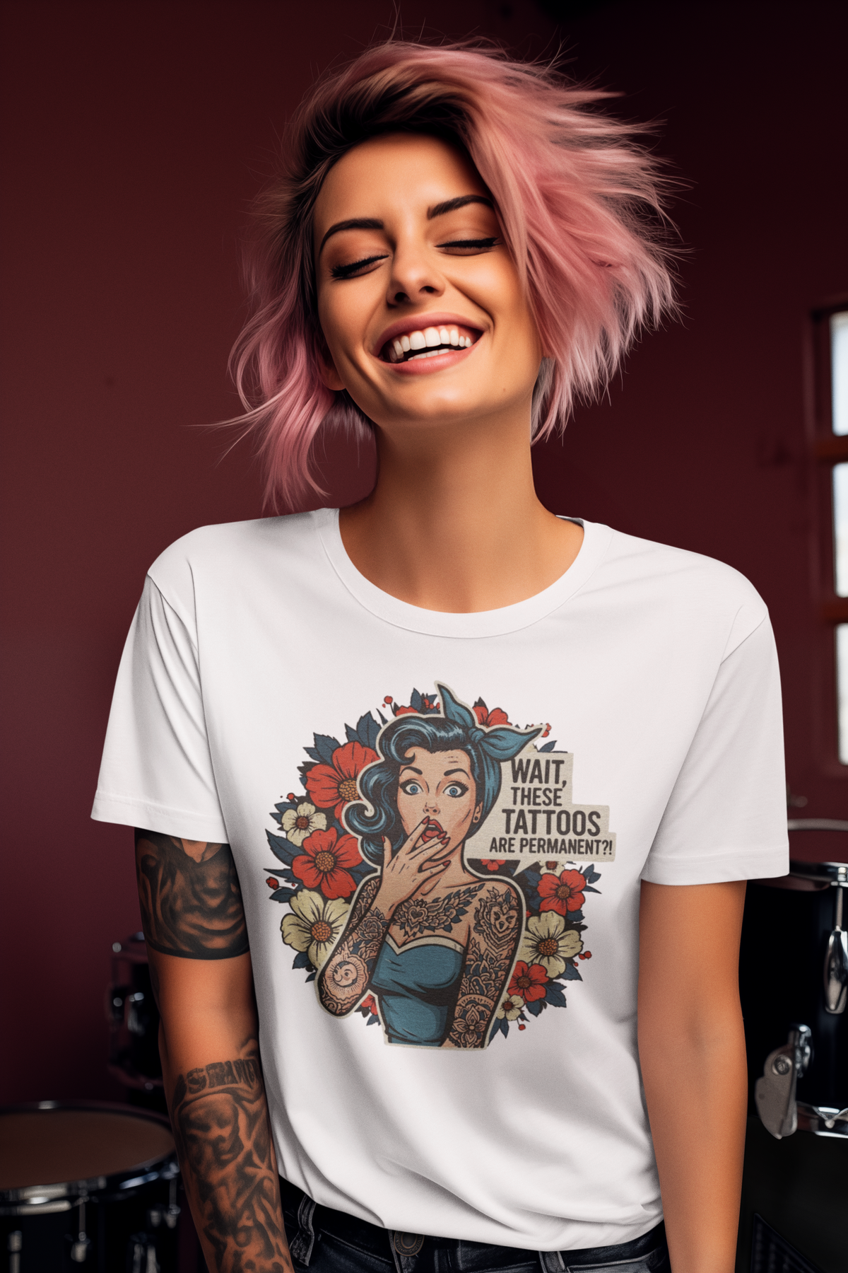 These Tattoos Are Permanent Graphic Tee