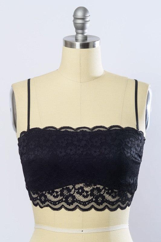 Wide Lace Bandeau - Studio 653