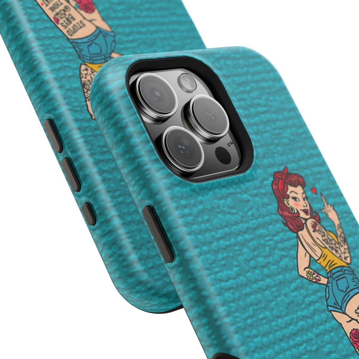 Sassy Pin-Up Stupid Boys Magnetic Tough Phone Case - Studio 653