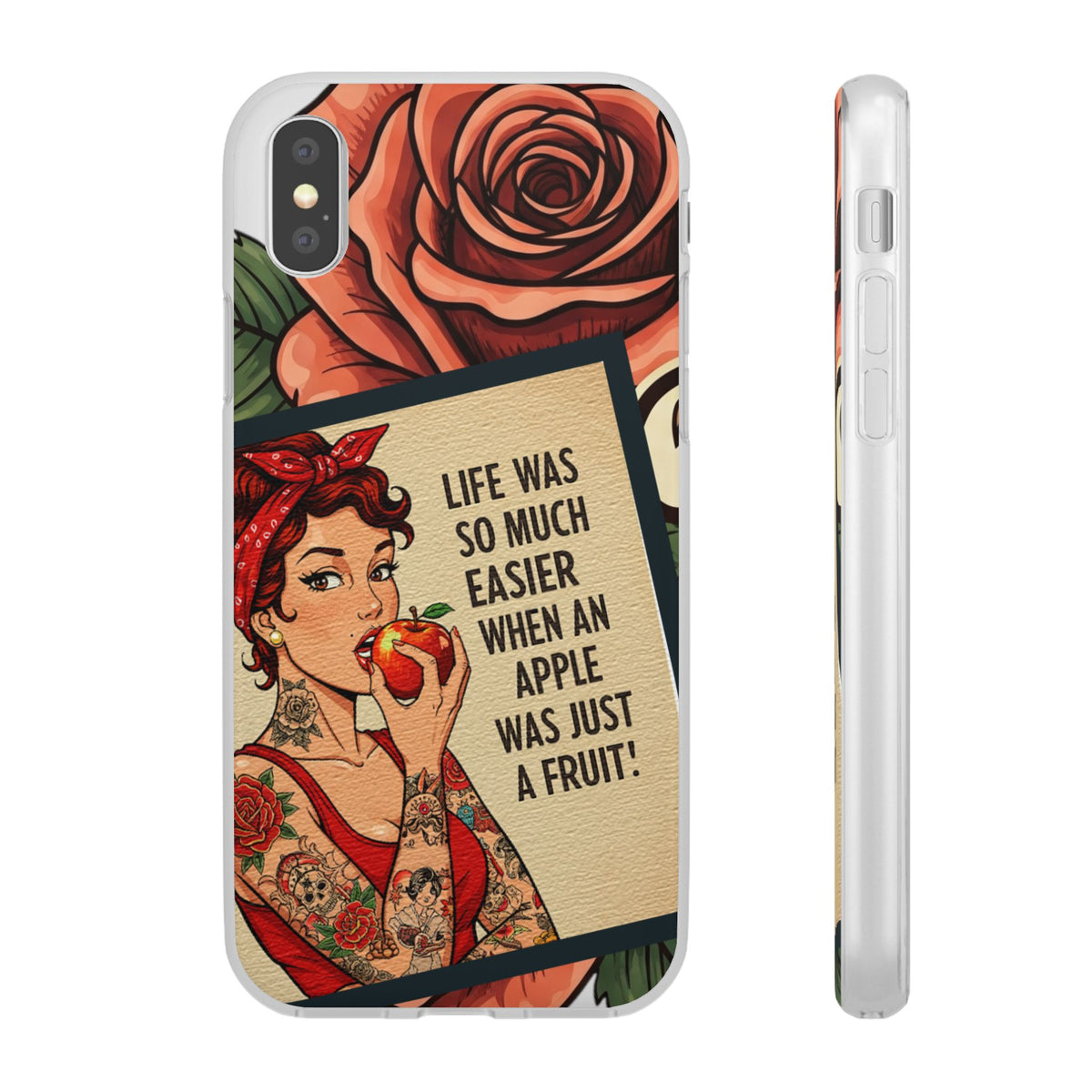 Vintage Life Was Easier Flexi Phone Case