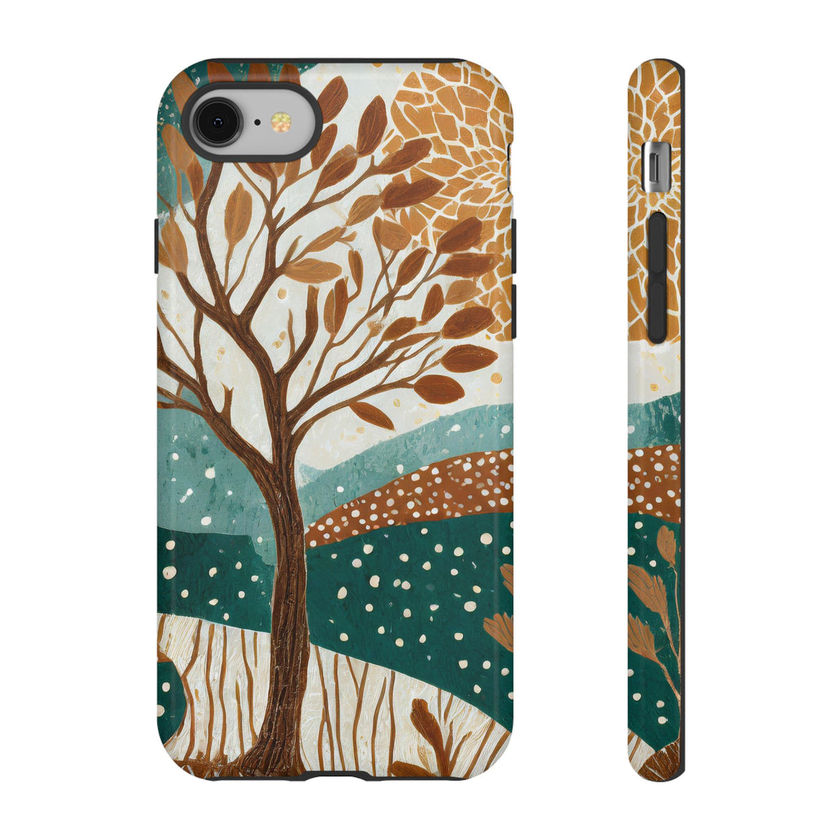 Artistic Tree Tough Phone Case - Nature-Inspired