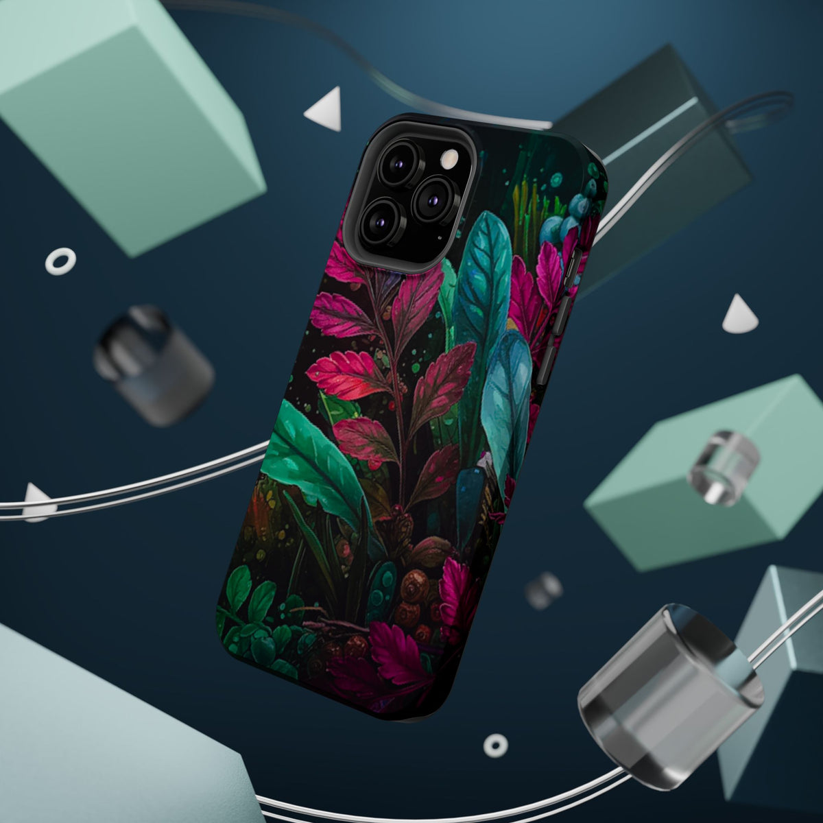 Vibrant Floral Magnetic Tough Phone Case - Studio 653
