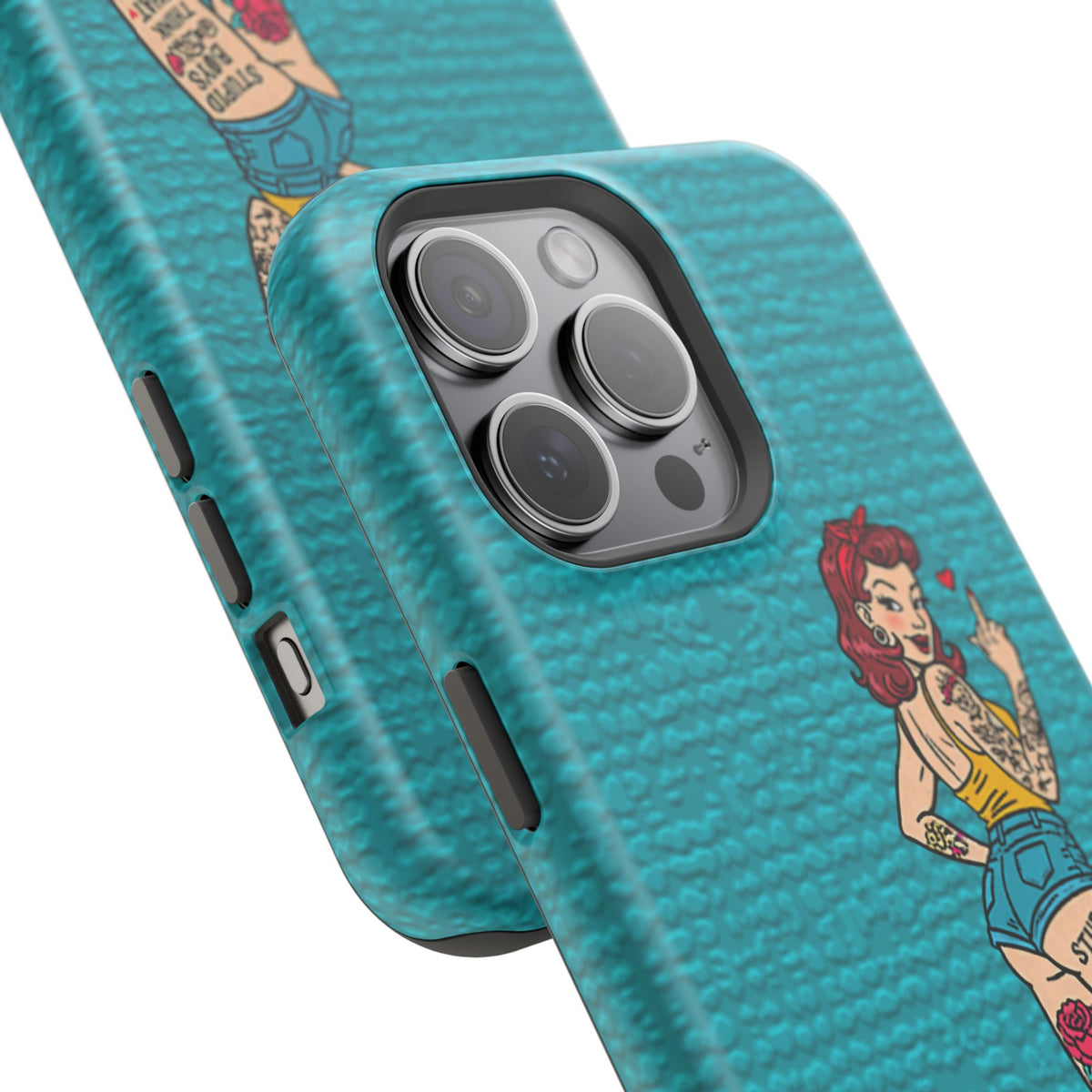 Sassy Pin-Up Stupid Boys Magnetic Tough Phone Case - Studio 653