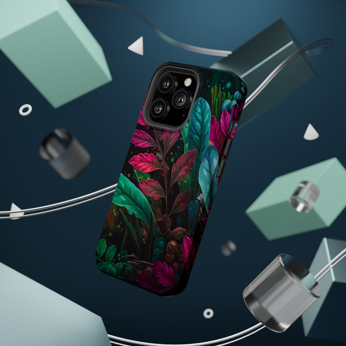 Vibrant Floral Magnetic Tough Phone Case - Studio 653