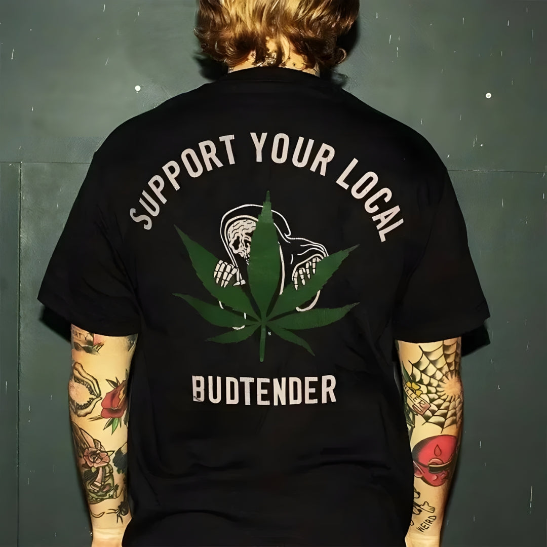 Style and Fashion Graphic Cotton T-shirt For Biker - Studio 653