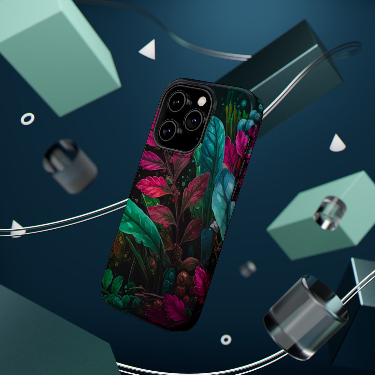 Vibrant Floral Magnetic Tough Phone Case - Studio 653