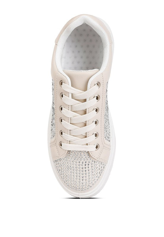 Rag Company Camille  Embellished Chunky Sneakers