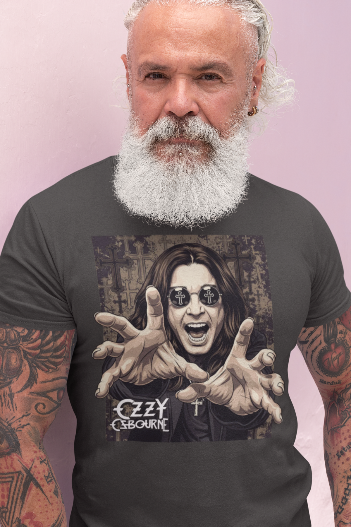 Vintage Ozzy Memorial Graphic Tee