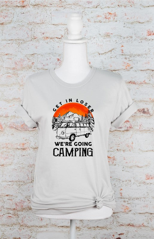Ocean & 7th Plus Size We're Going Camping Graphic Tee