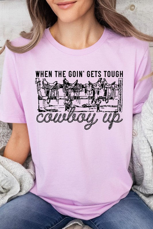 Color Bear Cowboys Western Saddle Graphic T-shirt