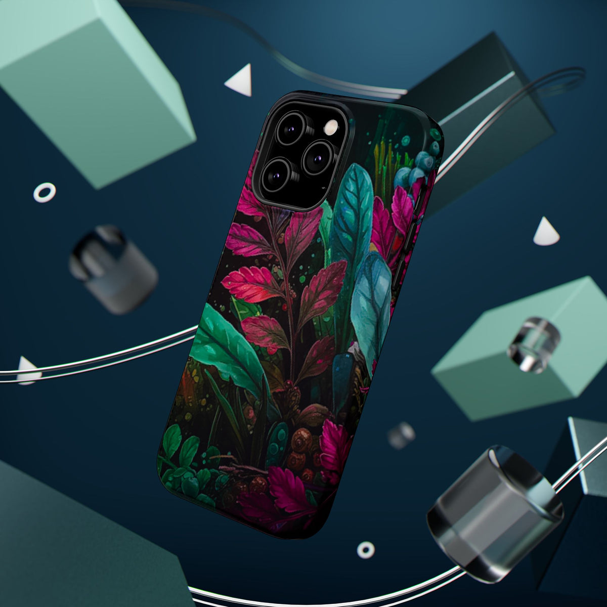 Vibrant Floral Magnetic Tough Phone Case - Studio 653