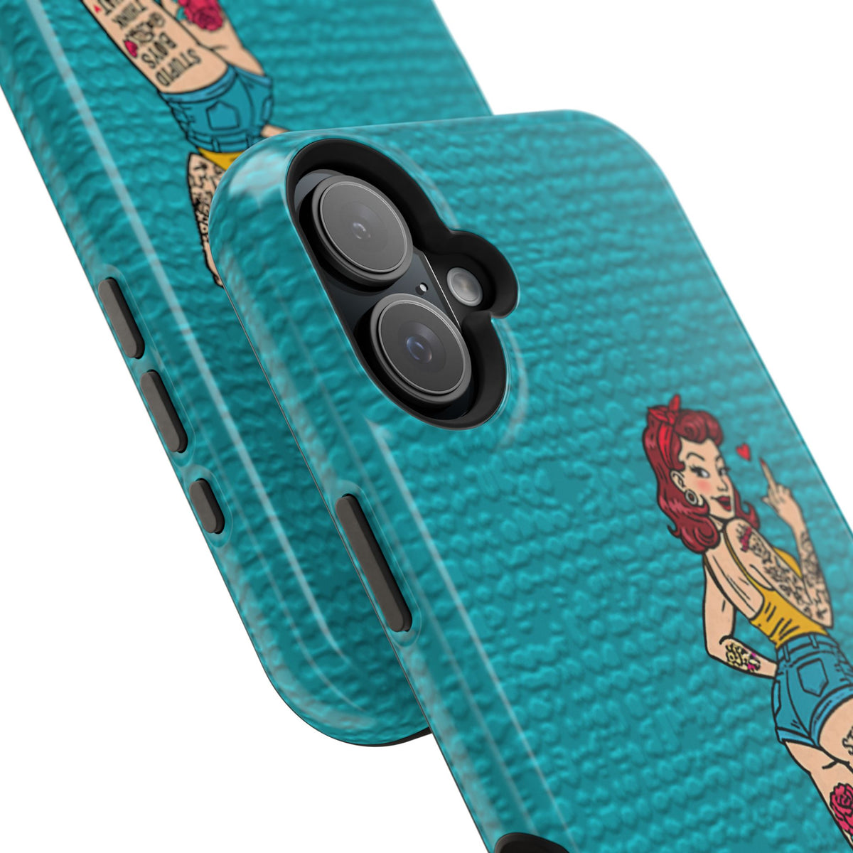 Sassy Pin-Up Stupid Boys Magnetic Tough Phone Case - Studio 653