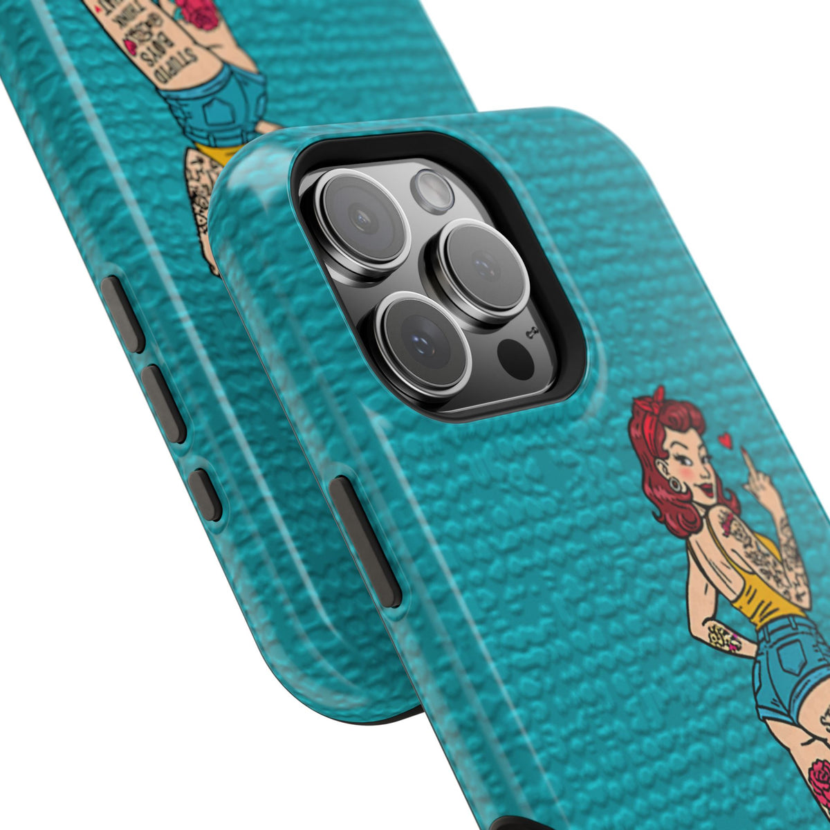 Sassy Pin-Up Stupid Boys Magnetic Tough Phone Case - Studio 653