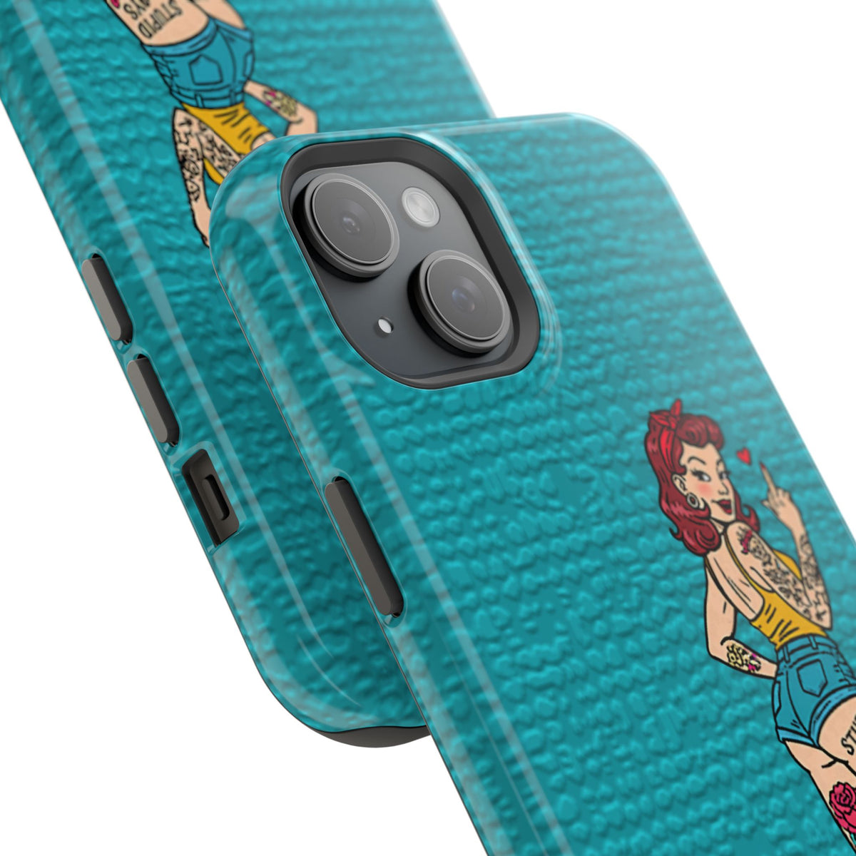 Sassy Pin-Up Stupid Boys Magnetic Tough Phone Case - Studio 653