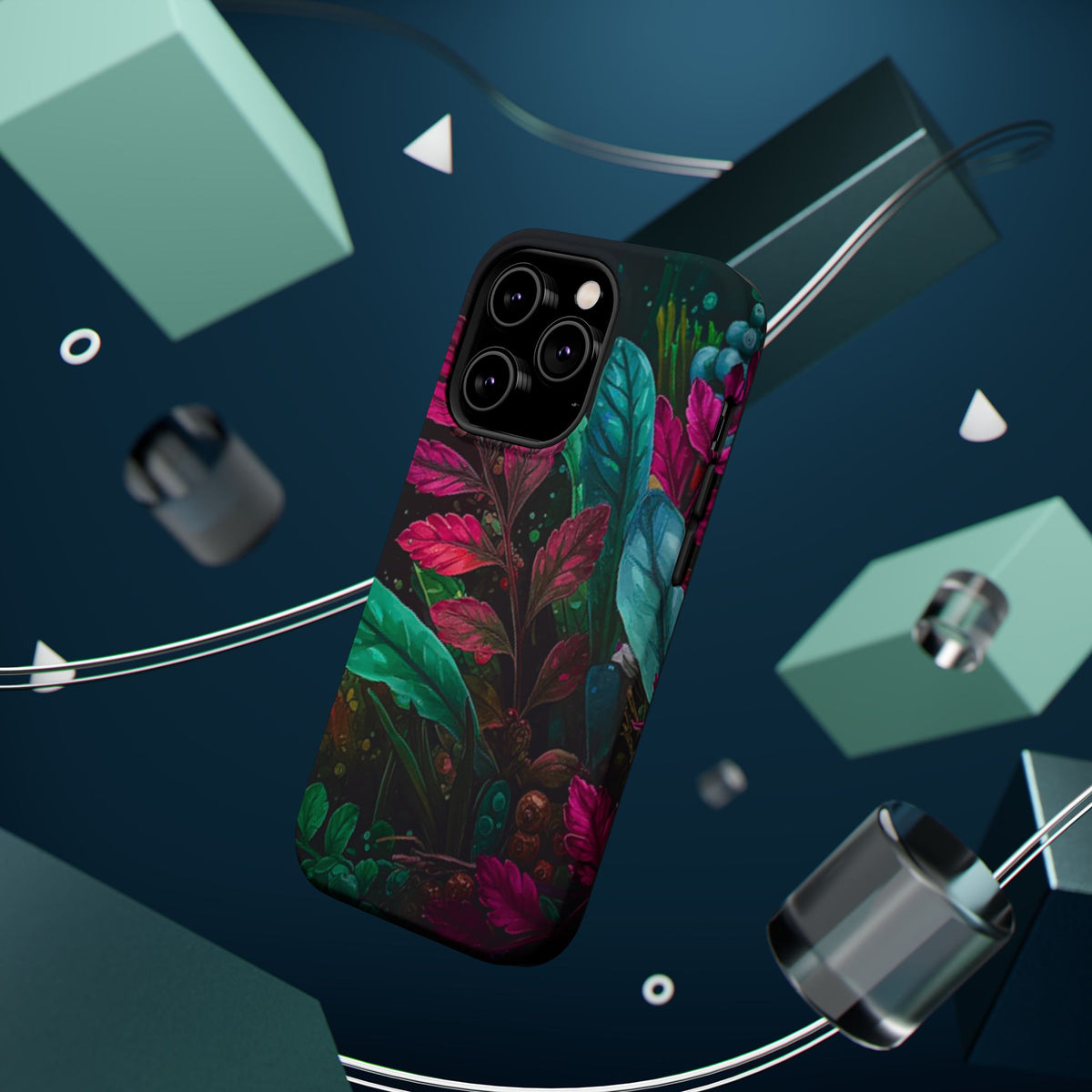 Vibrant Floral Magnetic Tough Phone Case - Studio 653