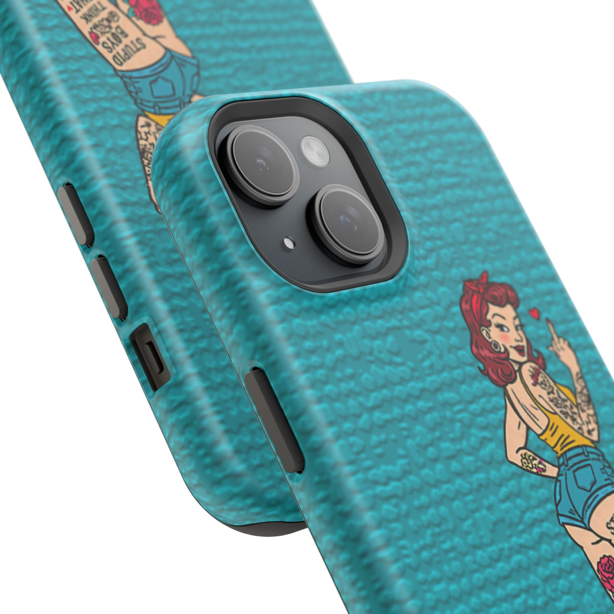 Sassy Pin-Up Stupid Boys Magnetic Tough Phone Case - Studio 653