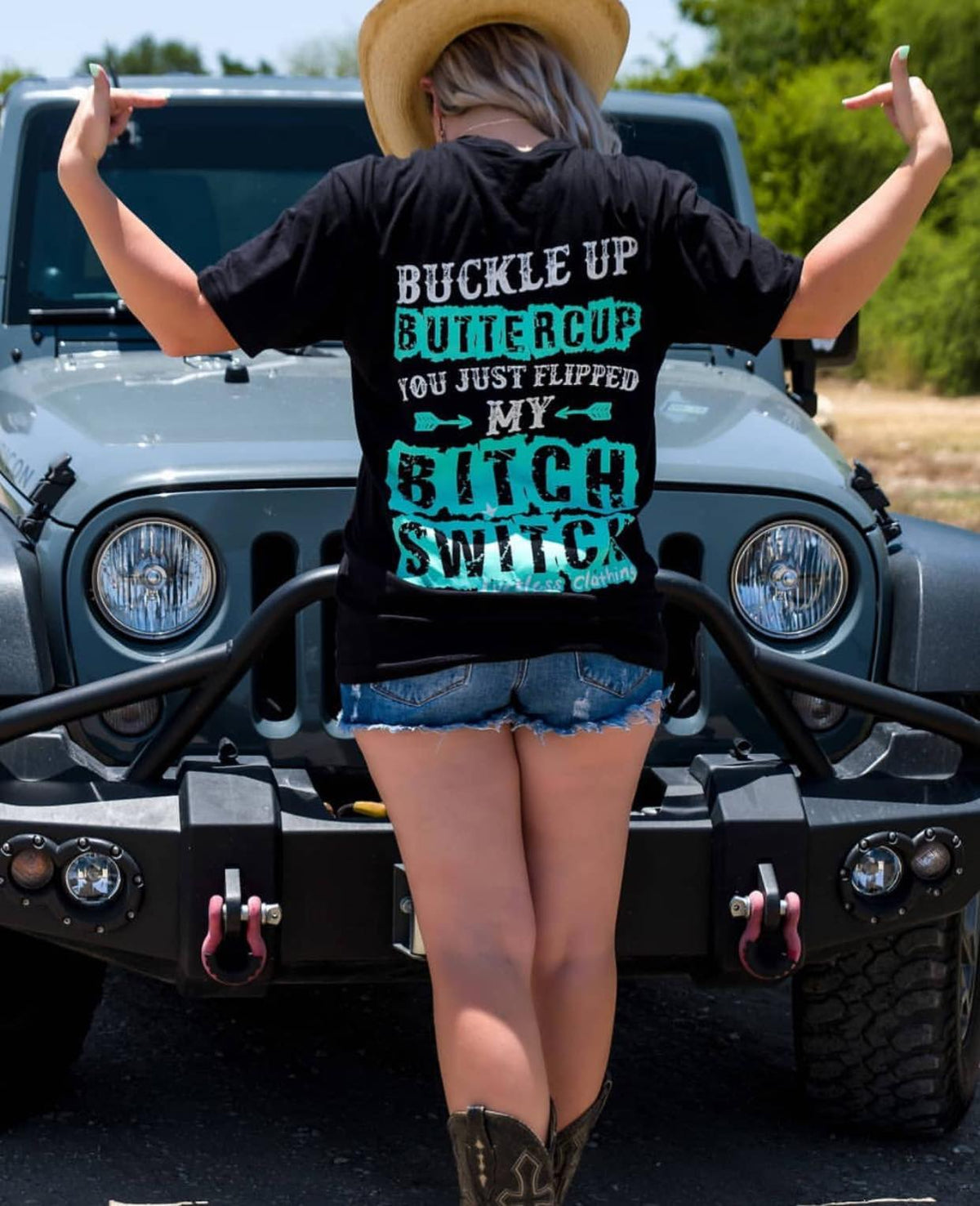 Buckle Up Buttercup Tee