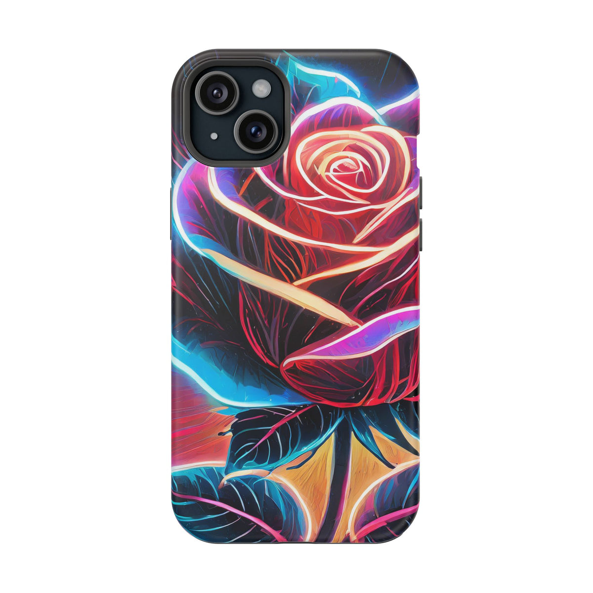 Neon Rose Magnetic Tough Phone Case - Studio 653