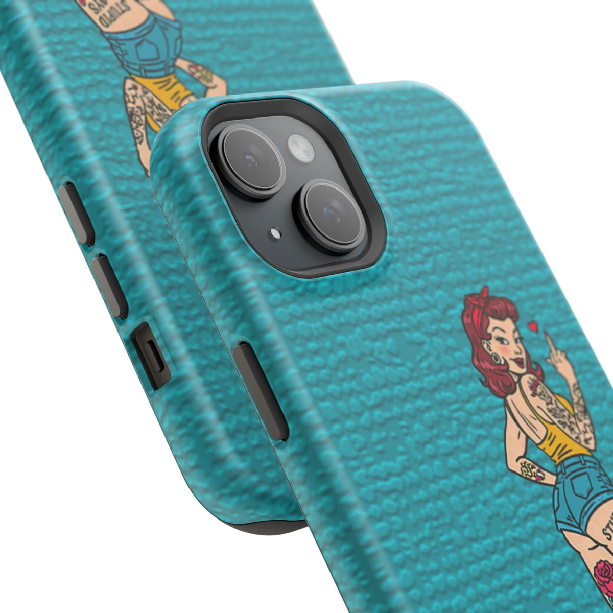 Sassy Pin-Up Stupid Boys Magnetic Tough Phone Case - Studio 653