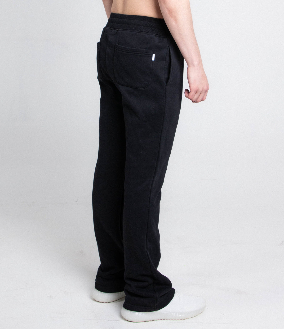 Drawstring Stacked Sweatpants - Studio 653