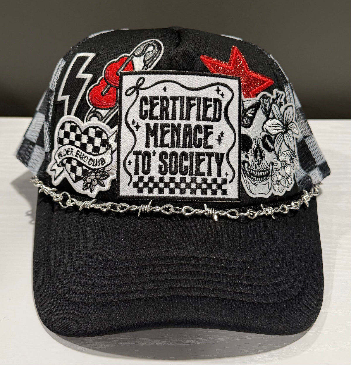 Certified Menace To Society Trucker Hat