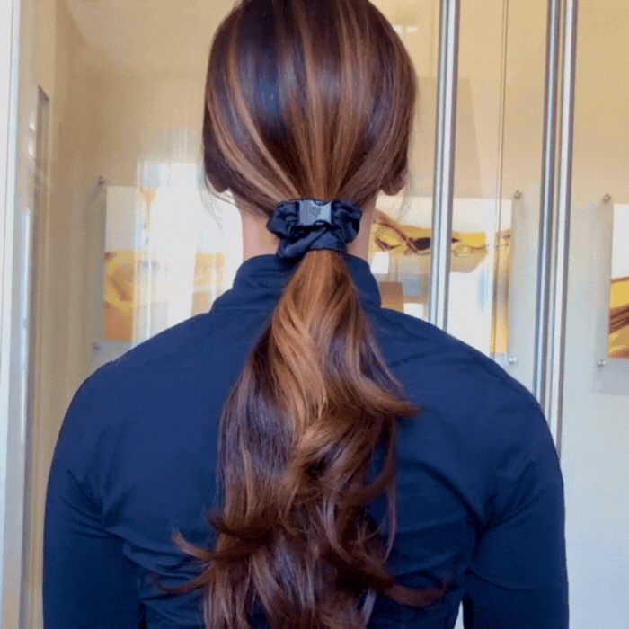 Buckle Scrunchie - Vibrant Solid Colors - No Snagging, No Tangles - Studio 653