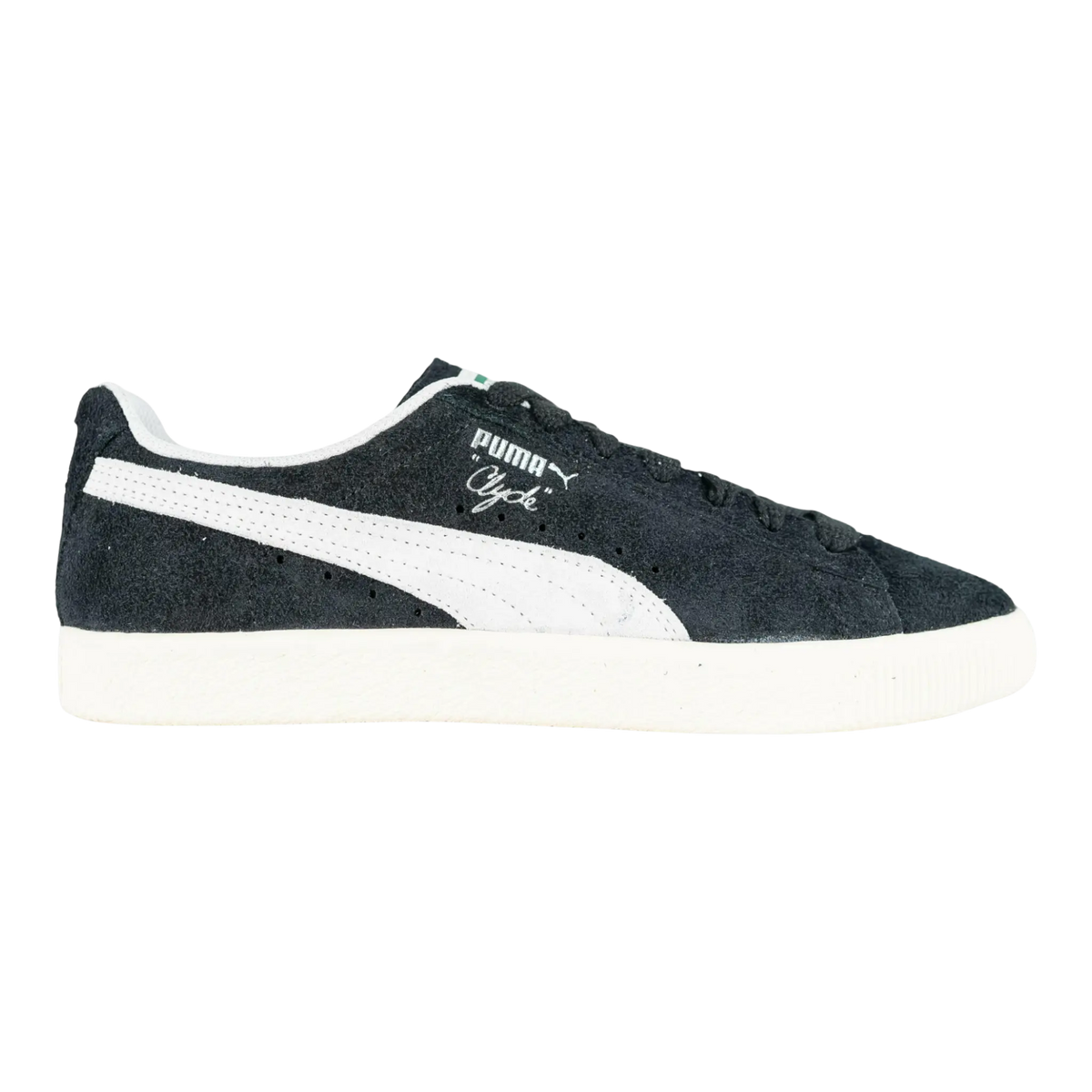 Puma Clyde Hairy Suede Men Sneakers Puma Black/Ivory