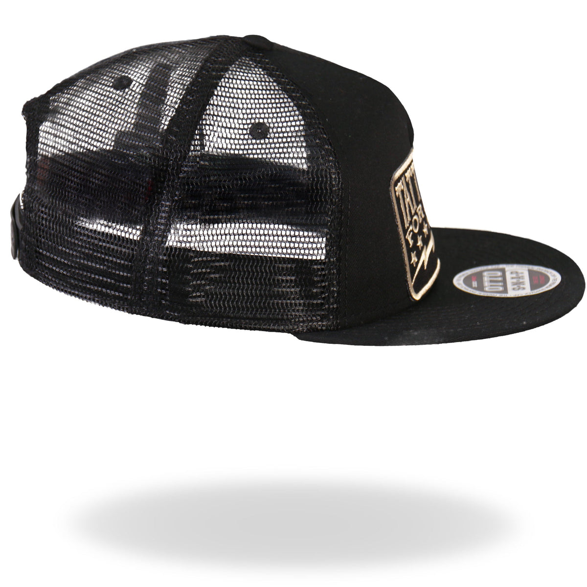 Hot Leathers GSH2003 Tattooed for Life Skull and Bolts Snap Back Hat - Studio 653