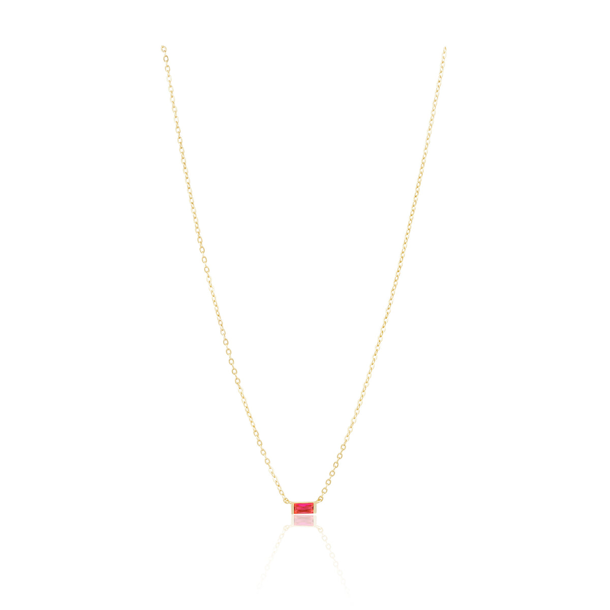 Willow Necklace-Red - Studio 653