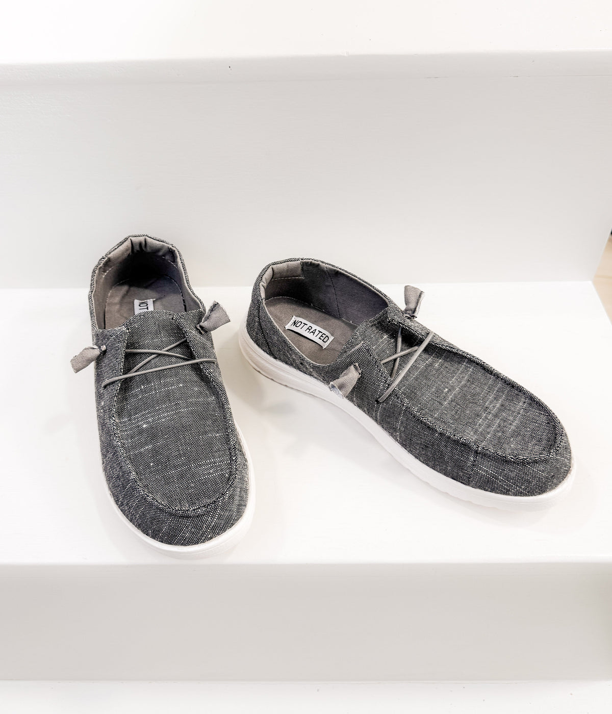 Maco Slip On in Charcoal - Studio 653