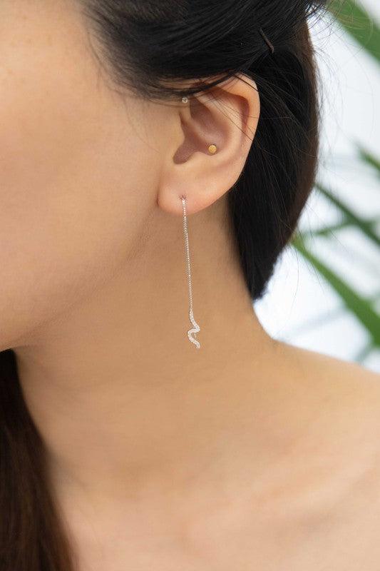 Scribble Threader Earrings - Studio 653