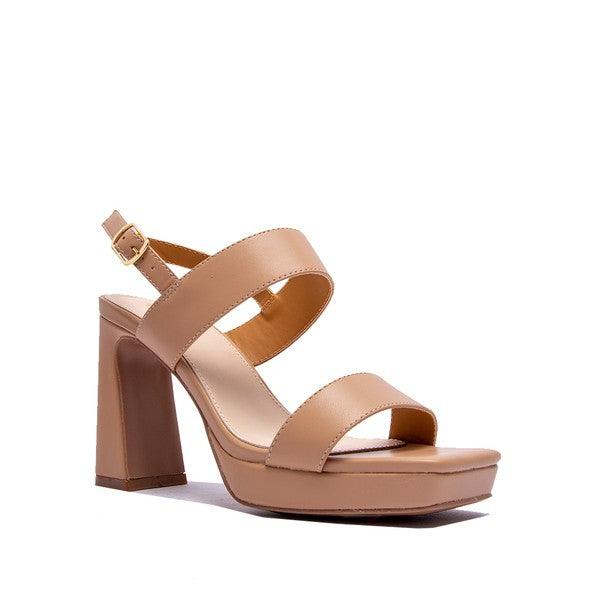 Ankle Strap Krisha Heeled Sandal - Studio 653